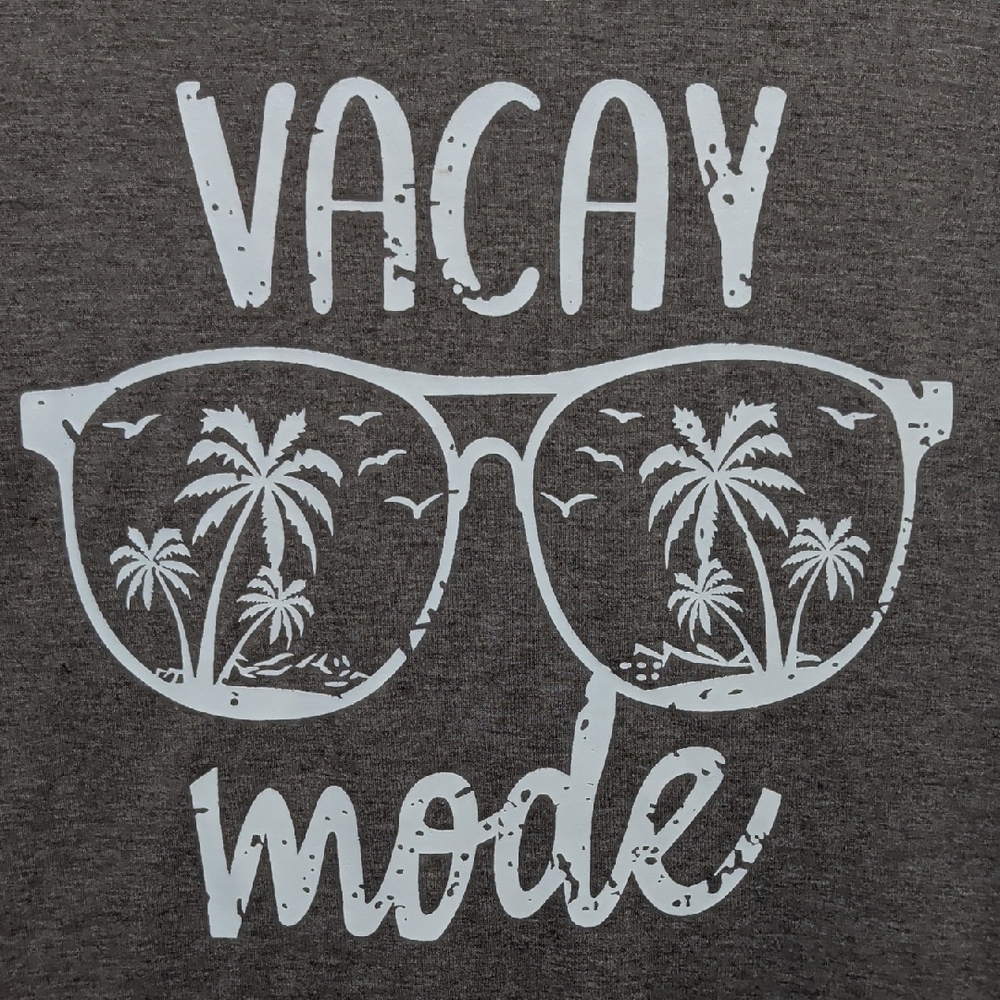 Gray, Brown, Tan- Ish 'Vacay Mode' T-Shirt